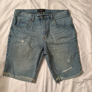 Men’s Light Blue Denim Shorts (jorts)